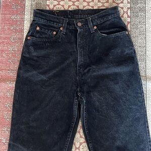 High waisted vintage Levi’s 521 jeans